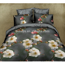 Nouveaux produits chauds pour 2015 3D Flower Design Home Textile Literie Literie Set